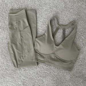 Gymshark x Whitney Simmons Cement Brown Set